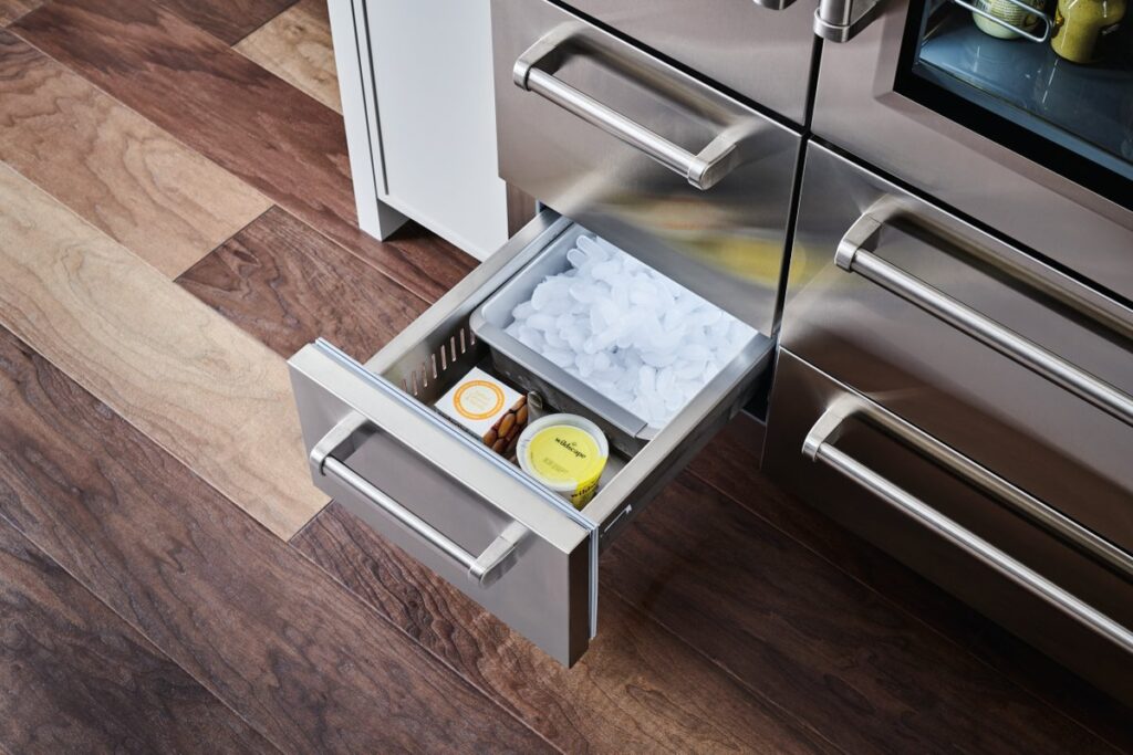 Refrigerator repair signs in Las Vegas kitchen